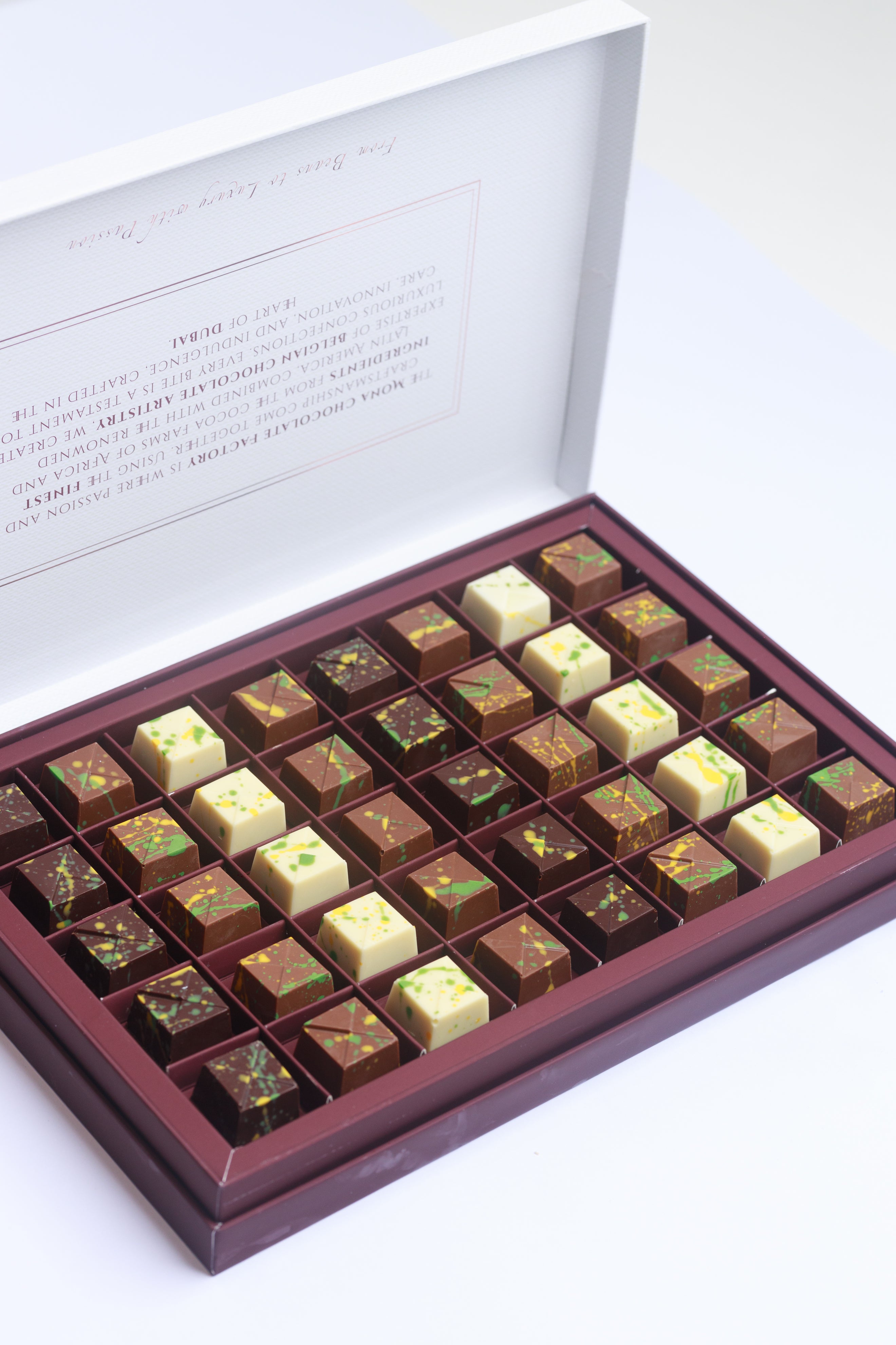 Mona Dubai Chocolate Bonbons (40 pcs)