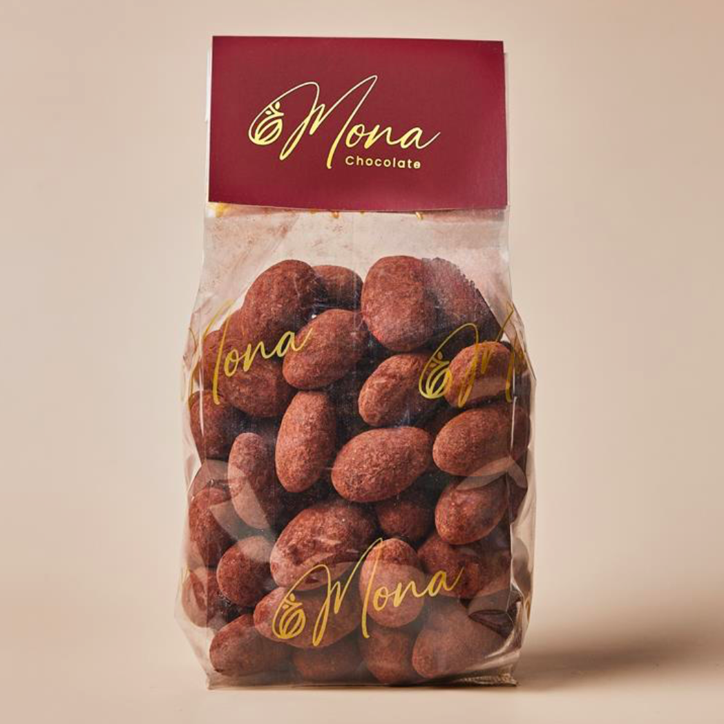 Almond Milk Chocolate Dragée with Cacao