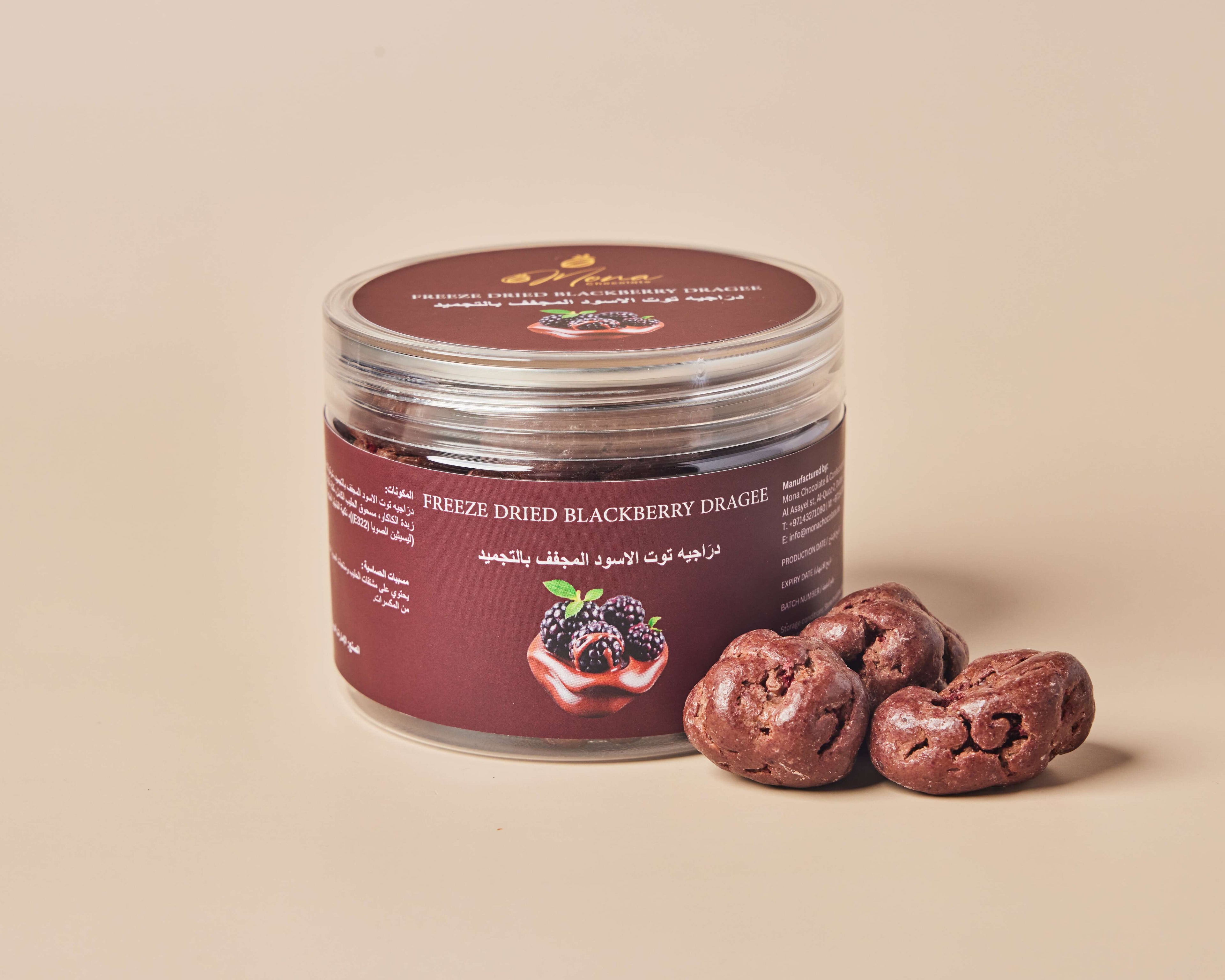 Freeze Dried Blackberry Dragee