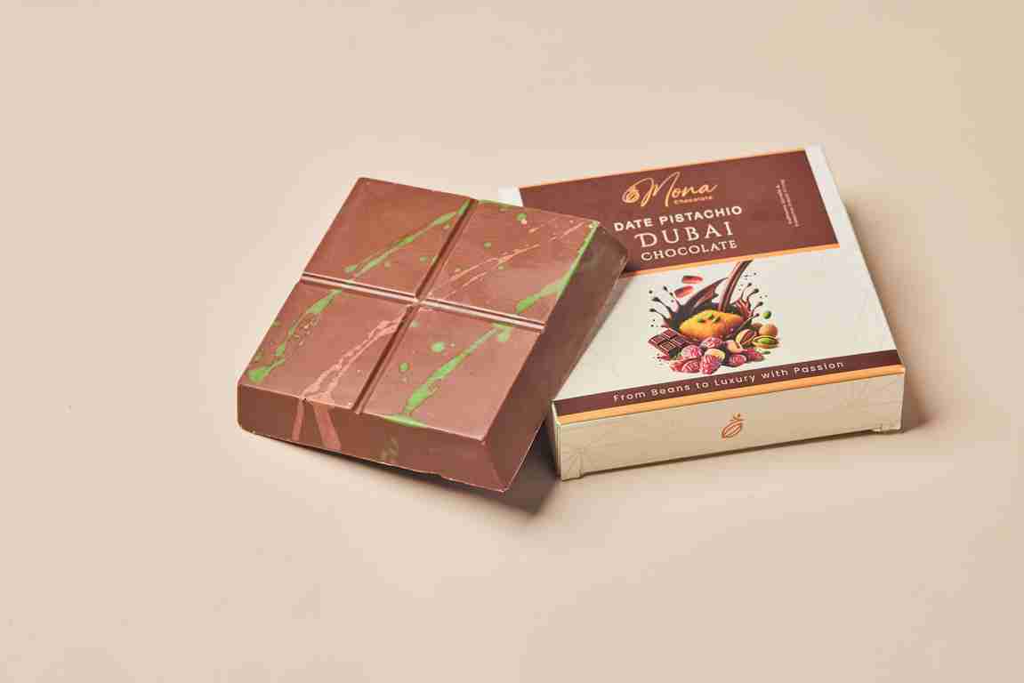 Date Pistachio Dubai Chocolate 100g