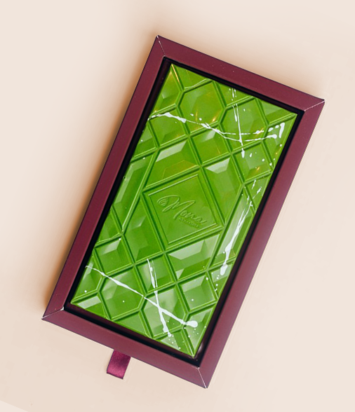 Matcha Coconut Chocolate Bar