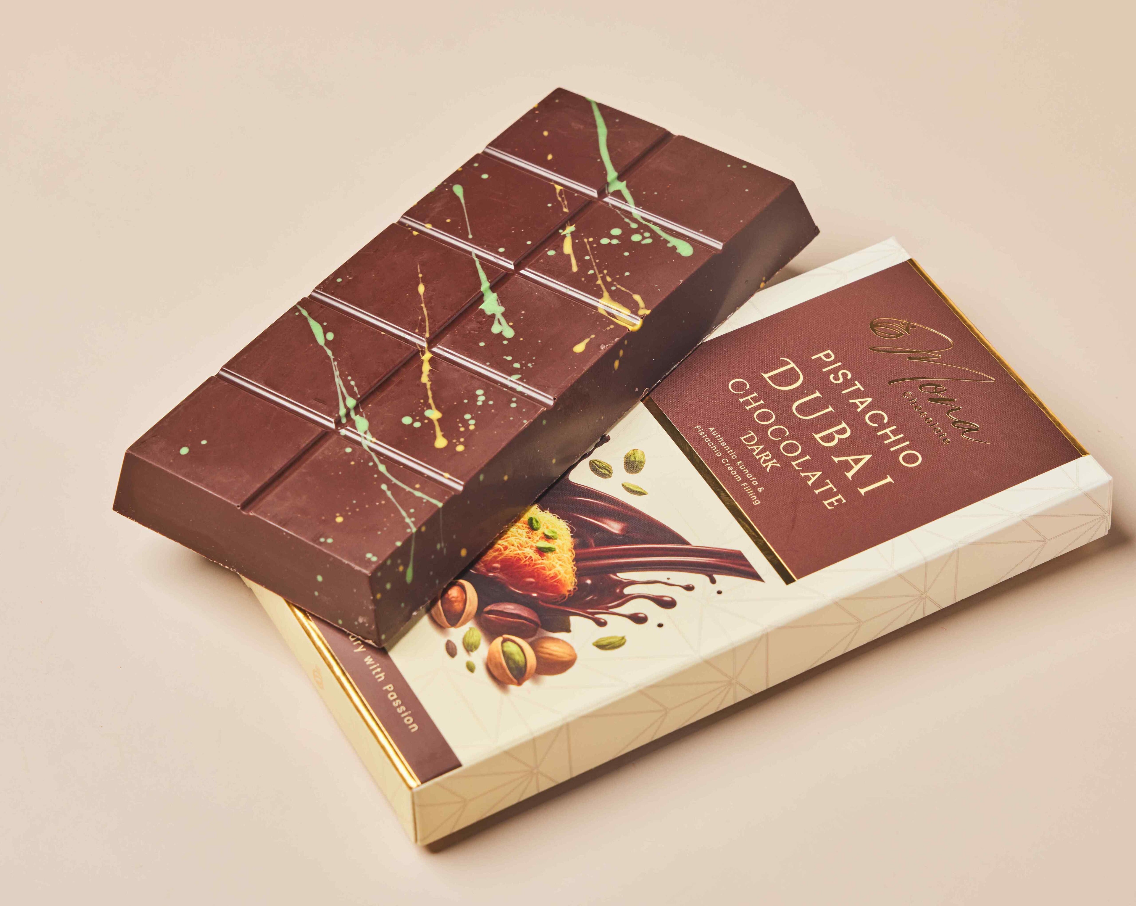 Pistachio Dubai Chocolate Dark 190g